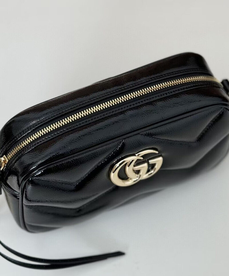 Gucci GG Marmont Series of small shoulder bag Black